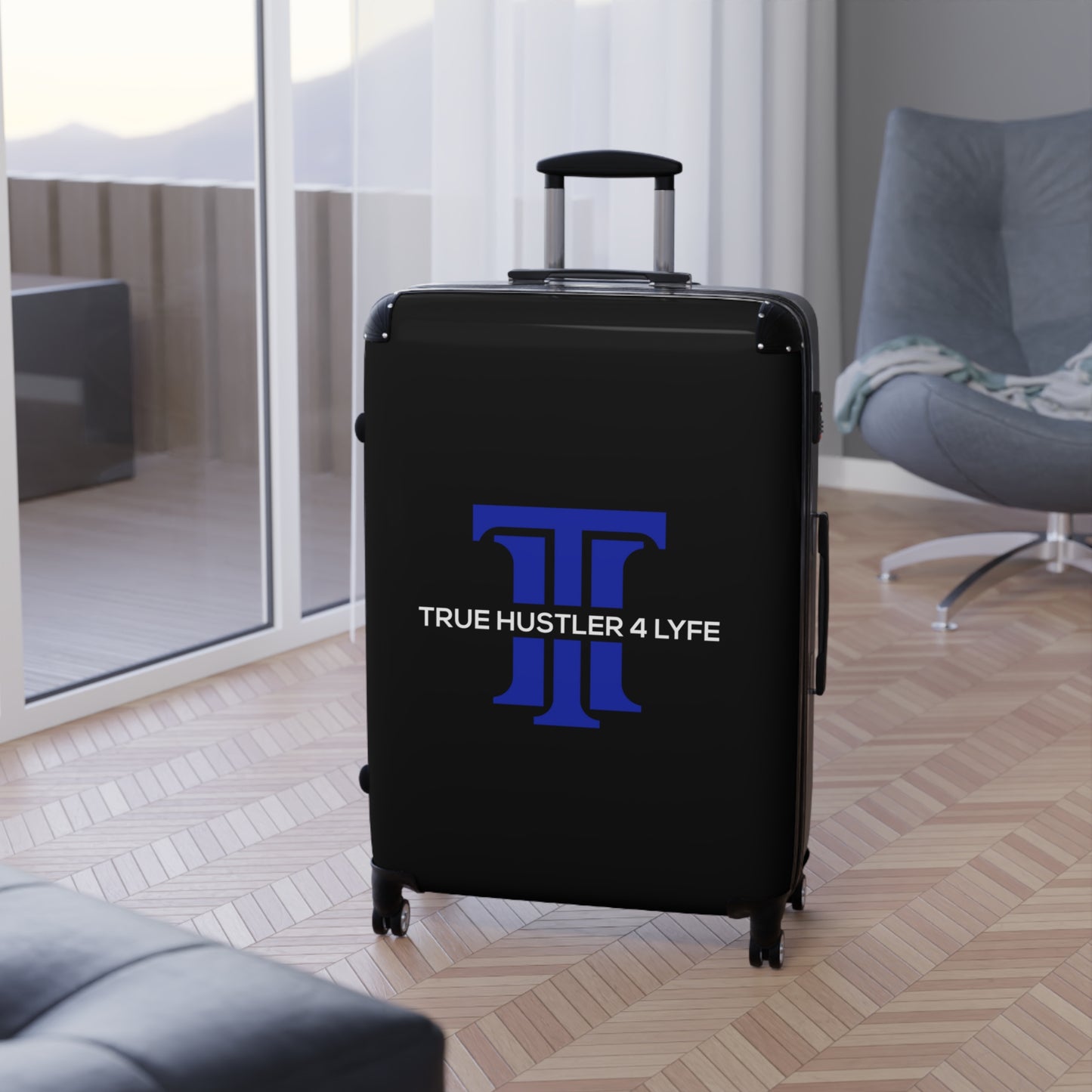 True Hustler 4 Lyfe Hardshell Suitcase