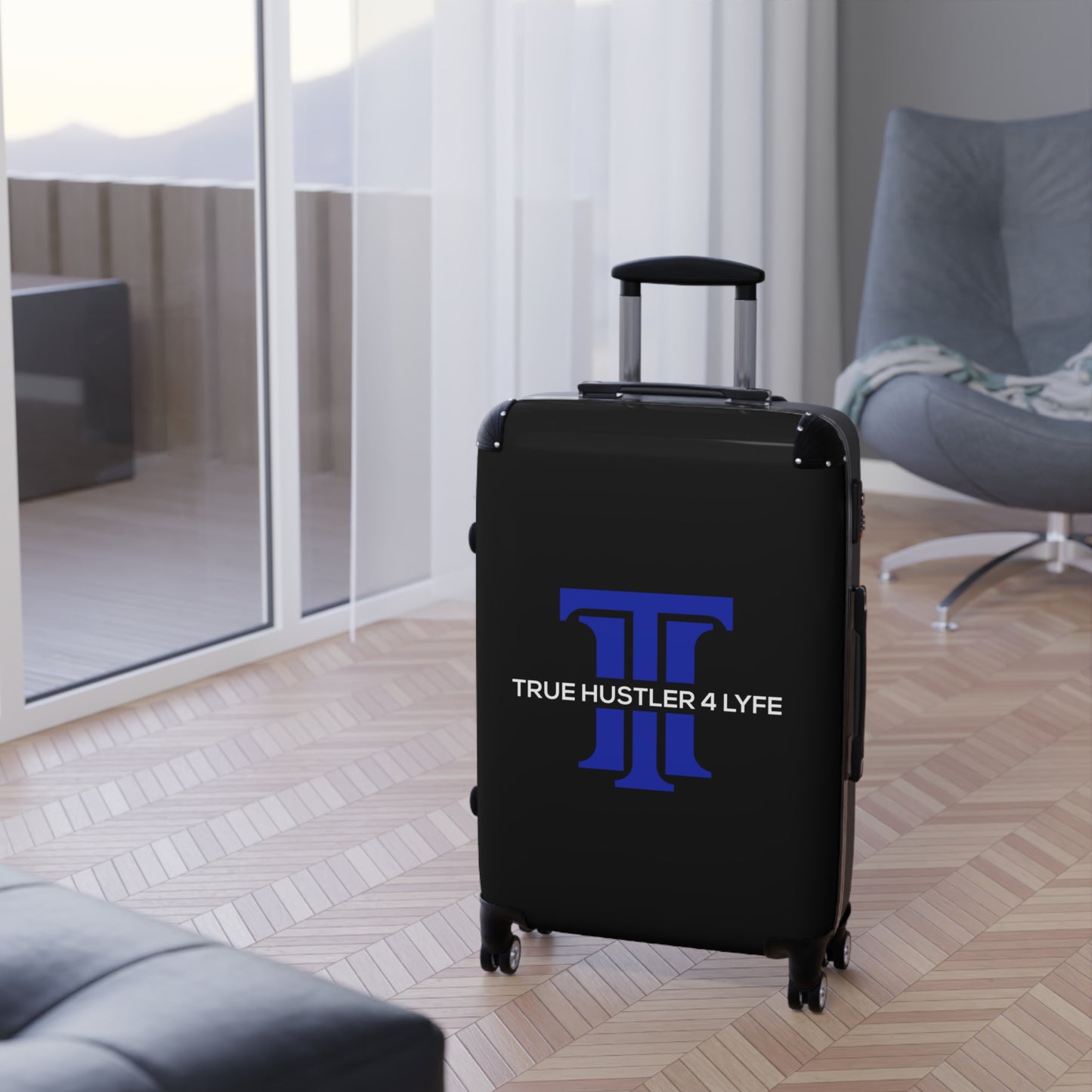 True Hustler 4 Lyfe Hardshell Suitcase