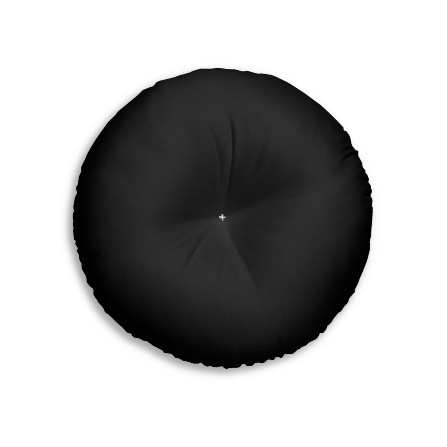 True Hustler 4 Lyfe Luxe Round Tufted Floor Pillow,