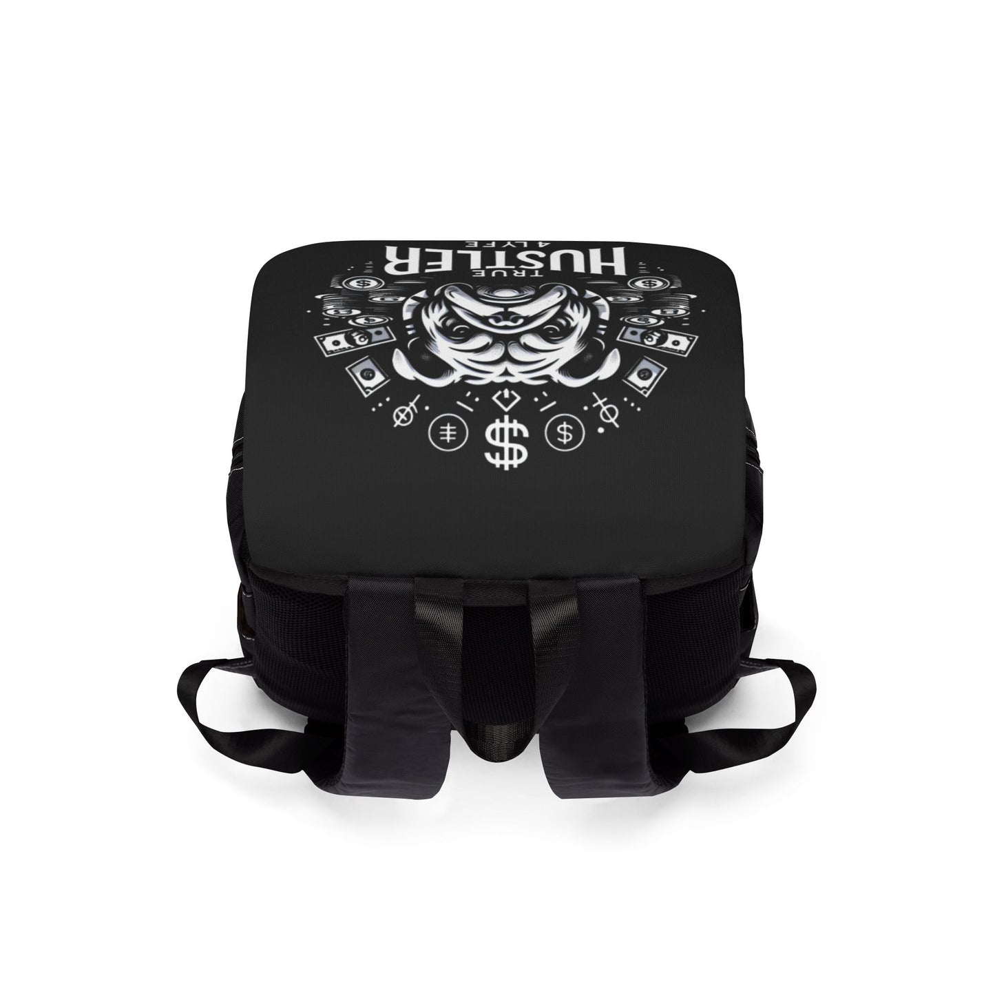 TH4L "Loyal Hustler" Unisex Shoulder Backpack – Stay Locked Into Your Dreams
