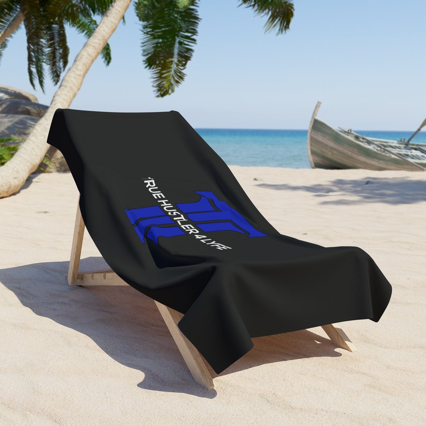 True Hustler 4 Lyfe Ultimate Beach Towel