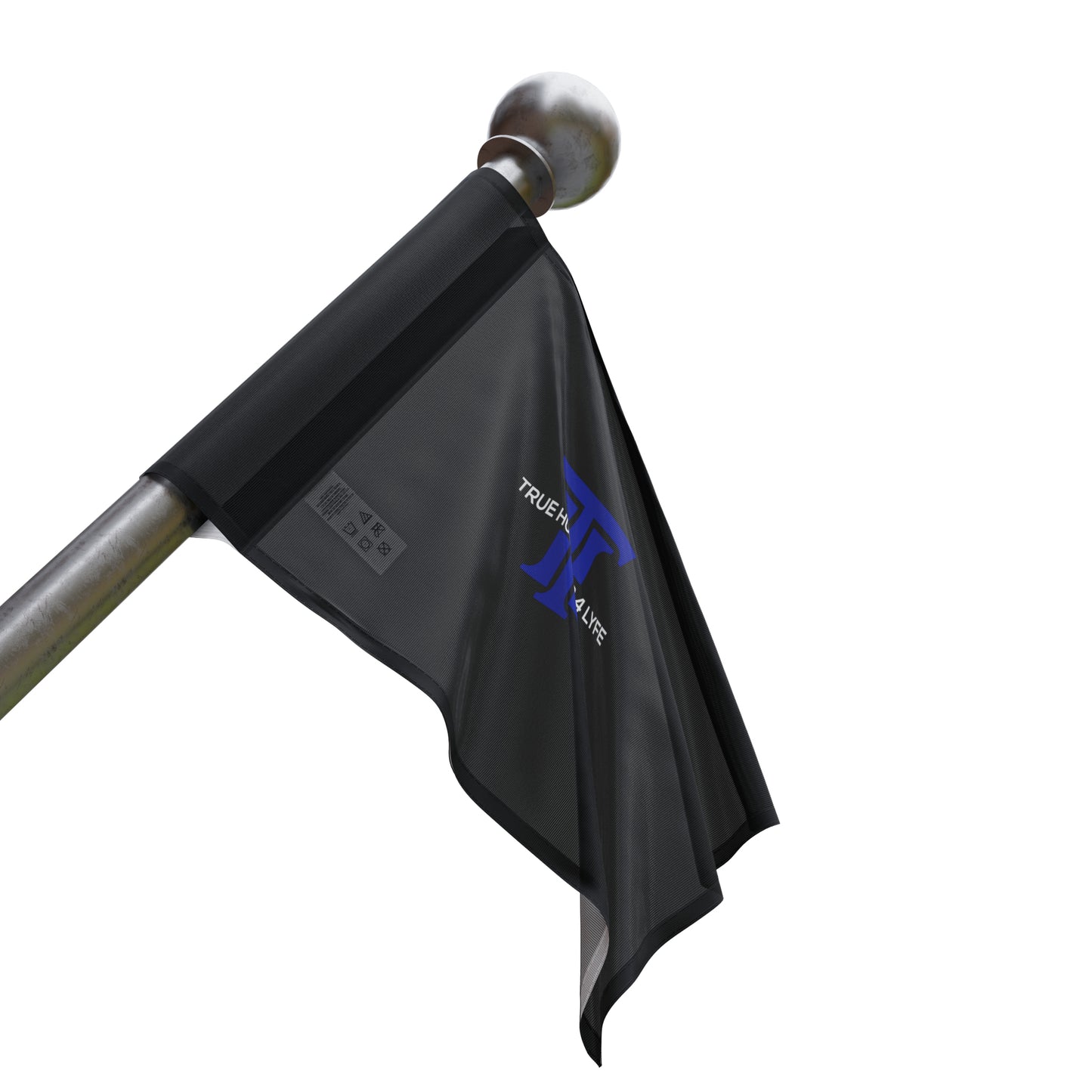 True Hustler 4 Lyfe Emblematic Outdoor Flag