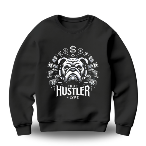 Elite TH4L Dog Logo Crewneck Sweatshirt – True Hustler 4 Lyfe Premium Collection