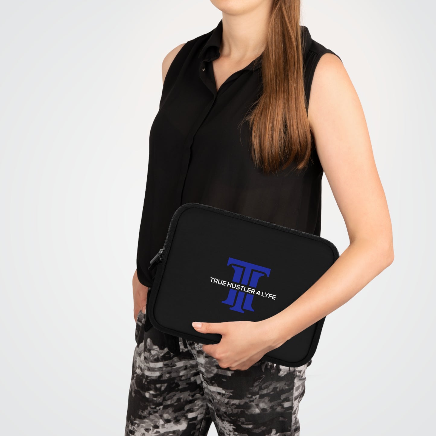 True Hustler 4 Lyfe Laptop Sleeve
