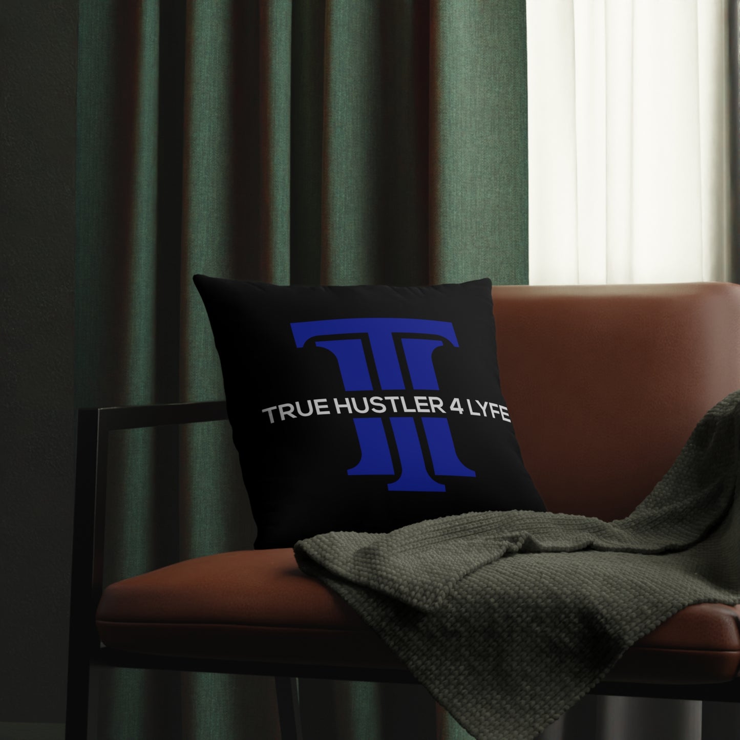 True Hustler 4 Lyfe All-Weather Decorative Pillows