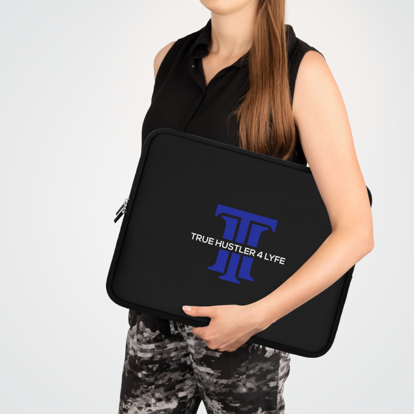 True Hustler 4 Lyfe Laptop Sleeve