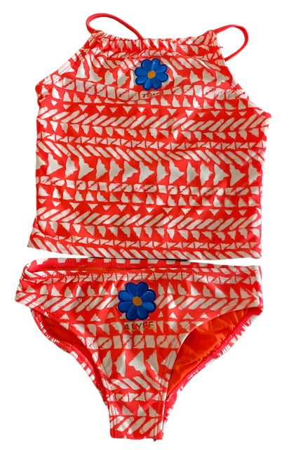 Peach Blossom Girls' Size 4/5 Two-Piece Swimsuit