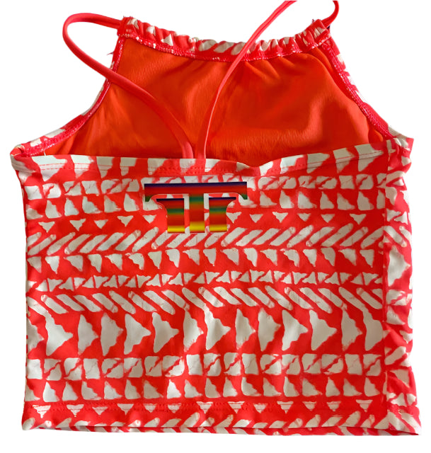 Peach Blossom Girls' Size 4/5 Two-Piece Swimsuit