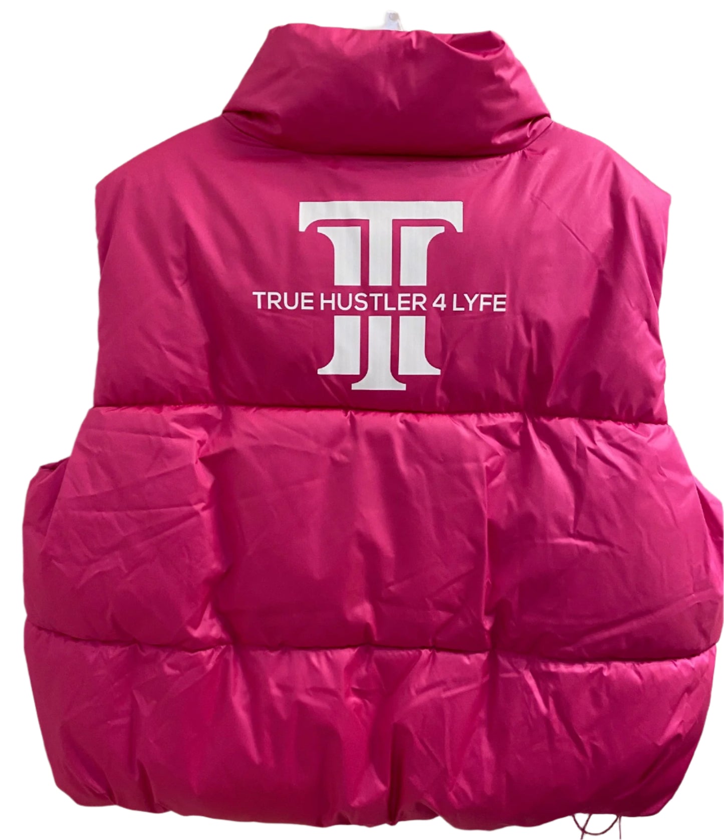 TH4L-Women's Puffer Vest: Elevate Your Style-Hot Pink
