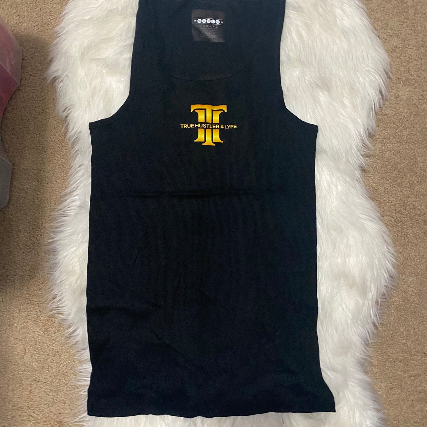Men's Black Boxer Briefs and Tank Set with Gold Hustler Logo ( Limited Edition)