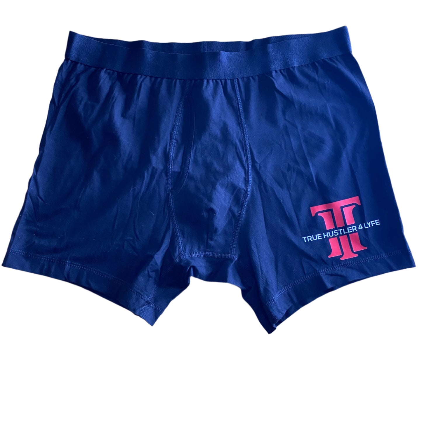 TH4L Black V-Neck & Boxer Set – Black & Black | Premium Cotton Blend