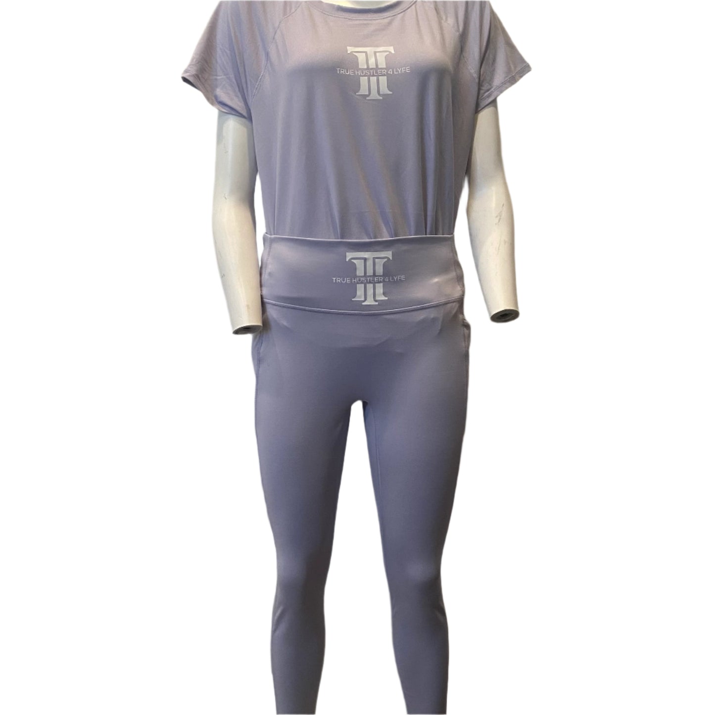 TH4L- Women’s Lavender 2-Piece Activewear Set – Performance & Style
