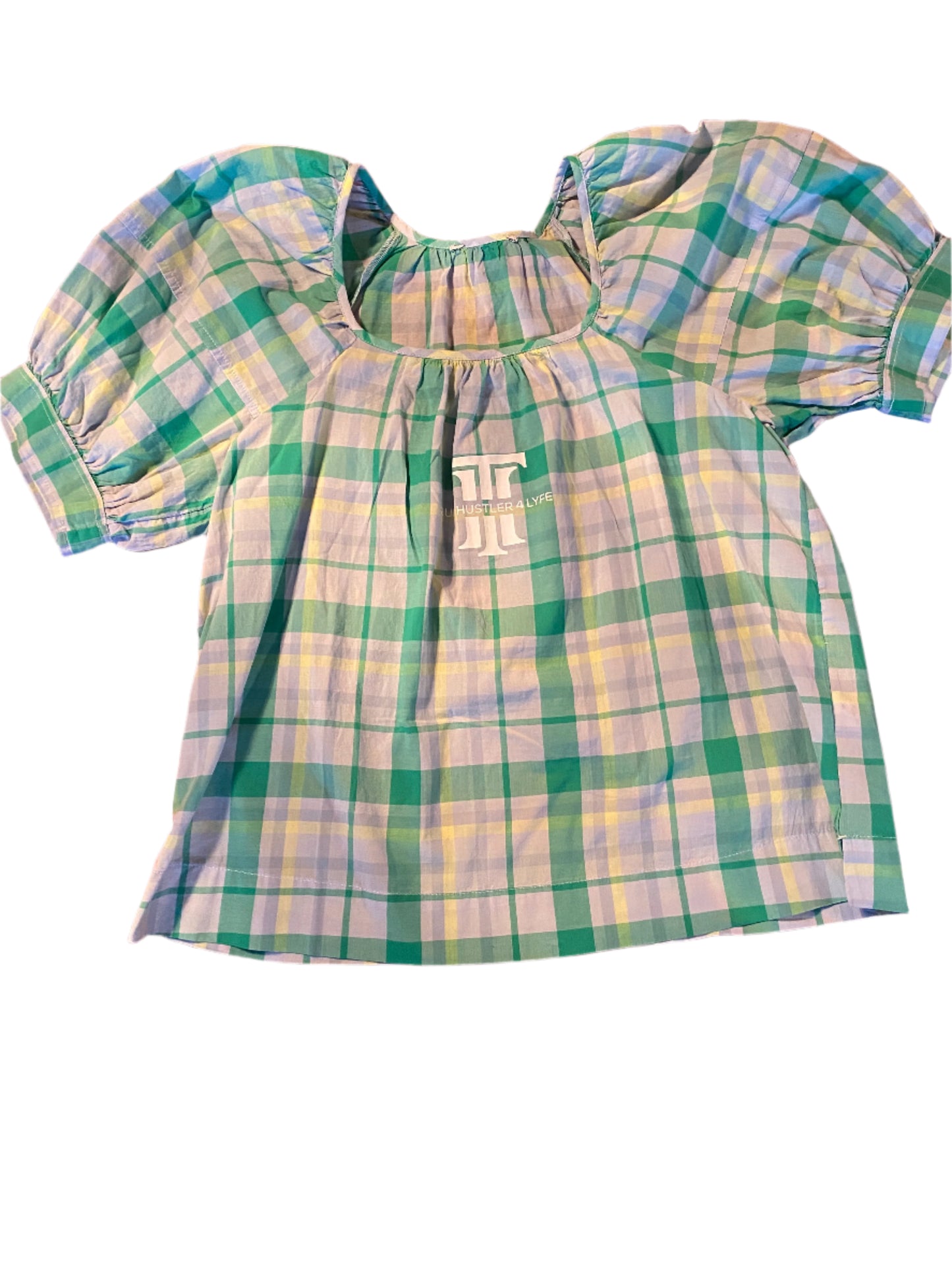 Chic Elegance - TH4L Plaid 2 Piece Skirt Set