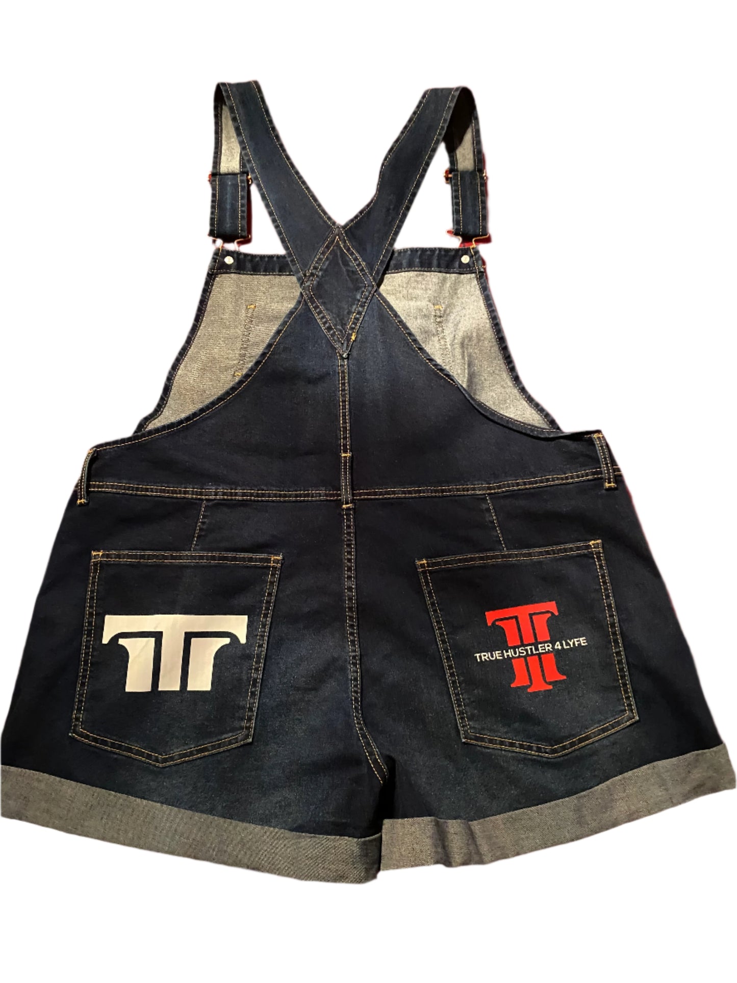 Retro Revival - TH4L Women's Blue Fleece Shorts