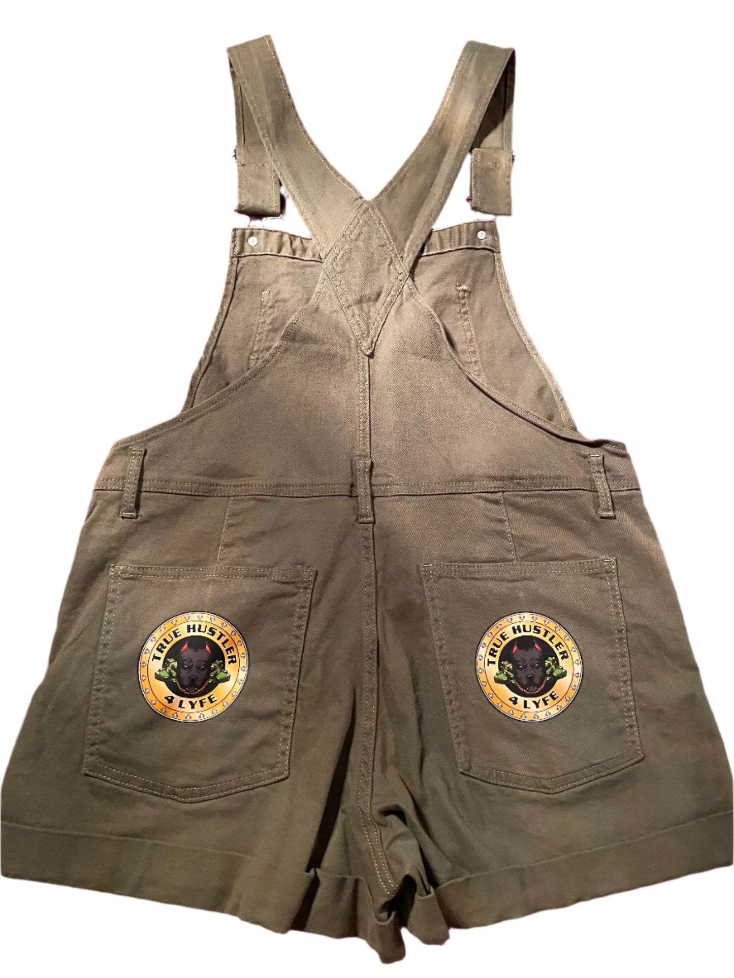Commanding Style - TH4L Military Green Shortalls with Gold Logo