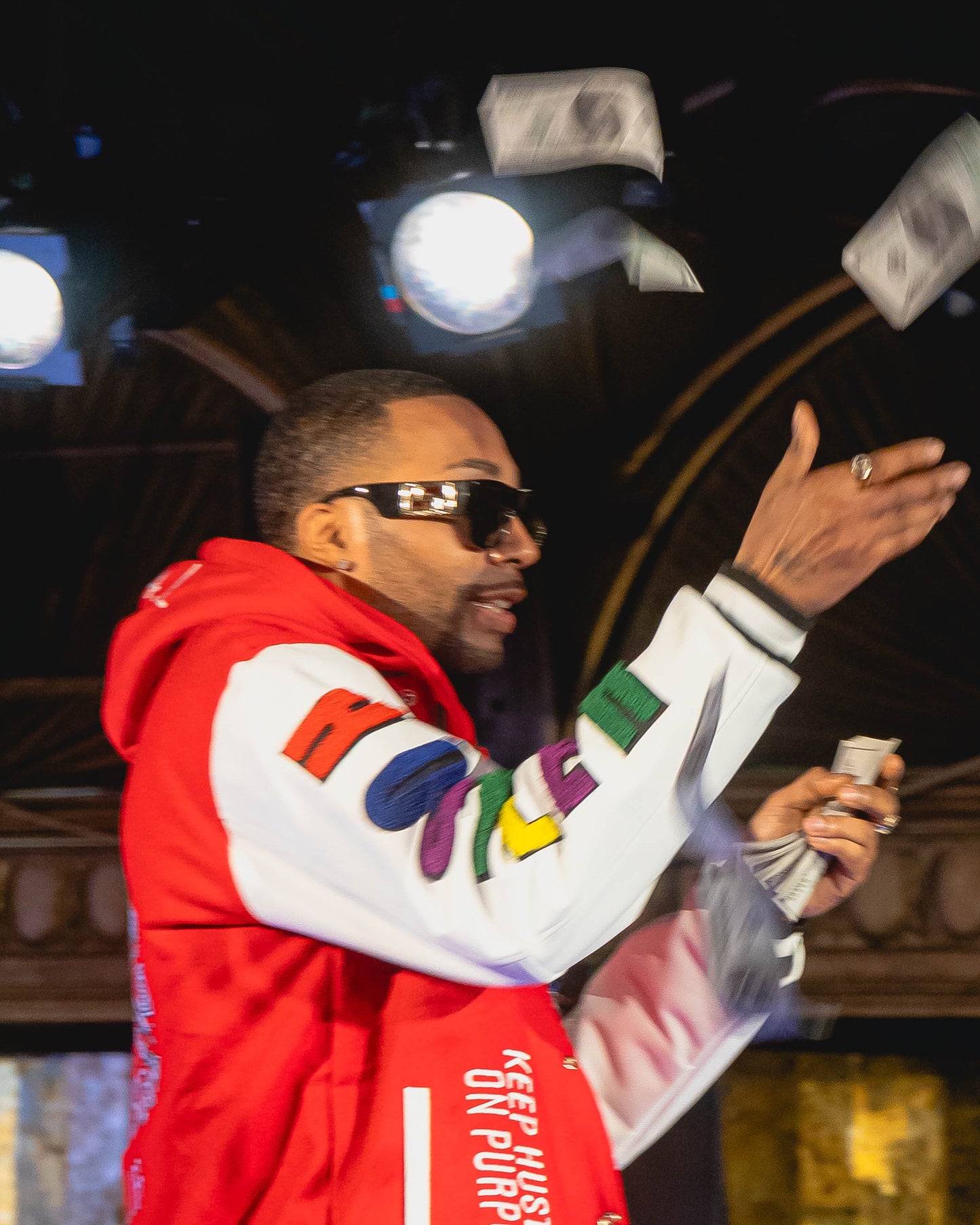 PRE-ORDER ONLY :TH4L "True Hustler 4 Lyfe" Varsity Jacket – Elite Edition (Red)