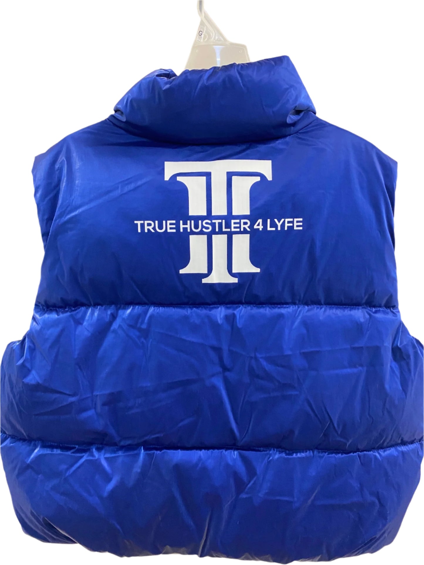 TH4L- Women's Puffer Vest: Elevate Your Style-Royal Blue