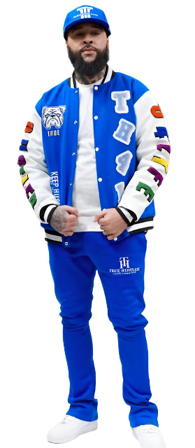 PRE-ORDER ONLY :TH4L "True Hustler 4 Lyfe" Varsity Jacket – Elite Edition
