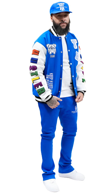 PRE-ORDER ONLY :TH4L "True Hustler 4 Lyfe" Varsity Jacket – Elite Edition
