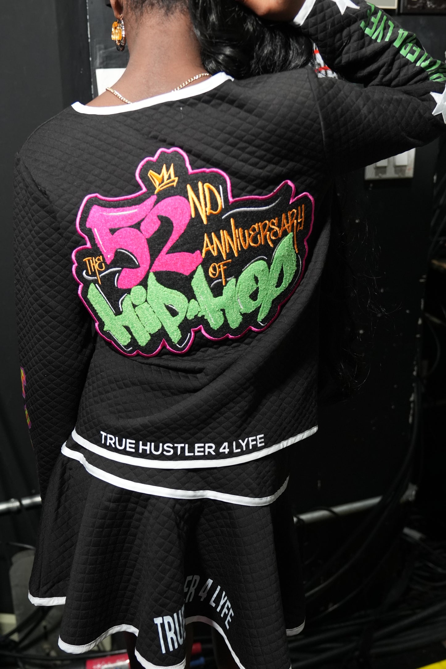 TH4L Youth "Runway Royalty" Black 2-Piece Skirt Set – Size 12/14 (NYFW 2025 Exclusive)