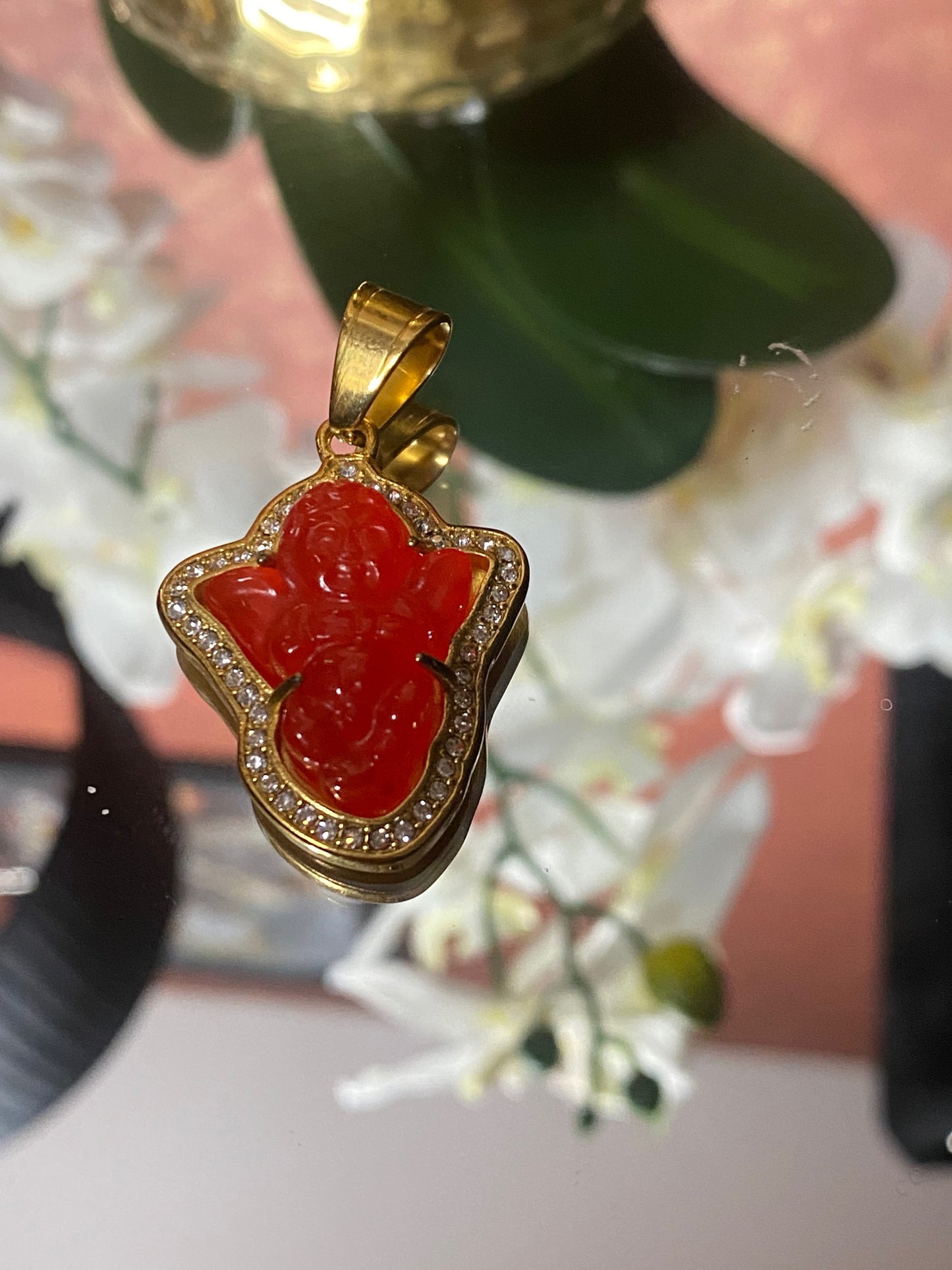 Beautiful Jade Angel Pendant