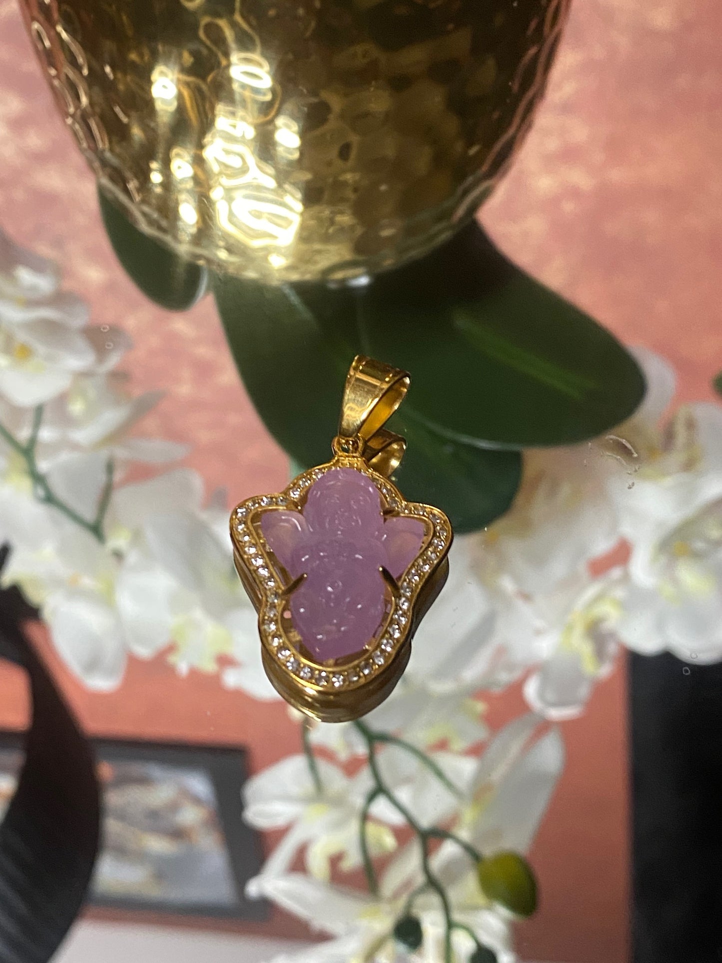 Beautiful Jade Angel Pendant