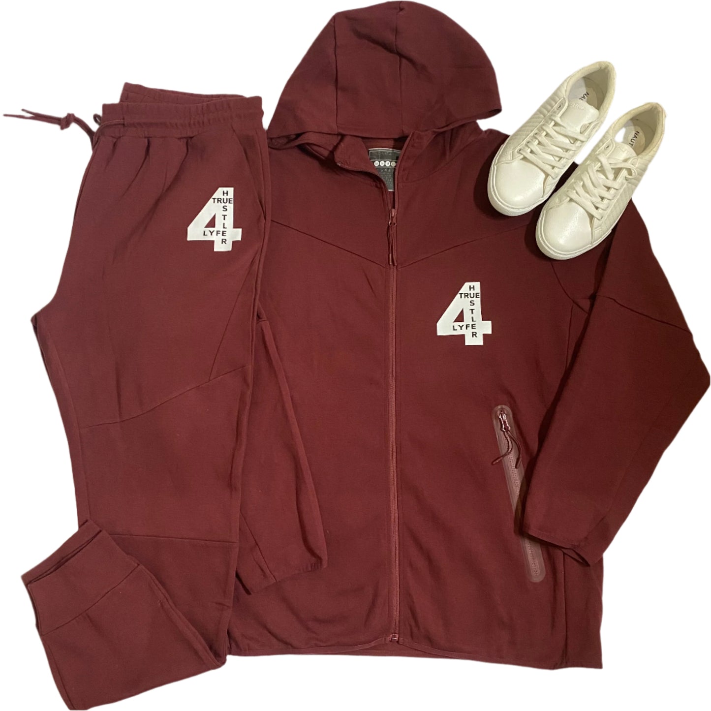 True Hustler 4 Lyfe "Urban Grind" 2-Piece Jogging Suit
