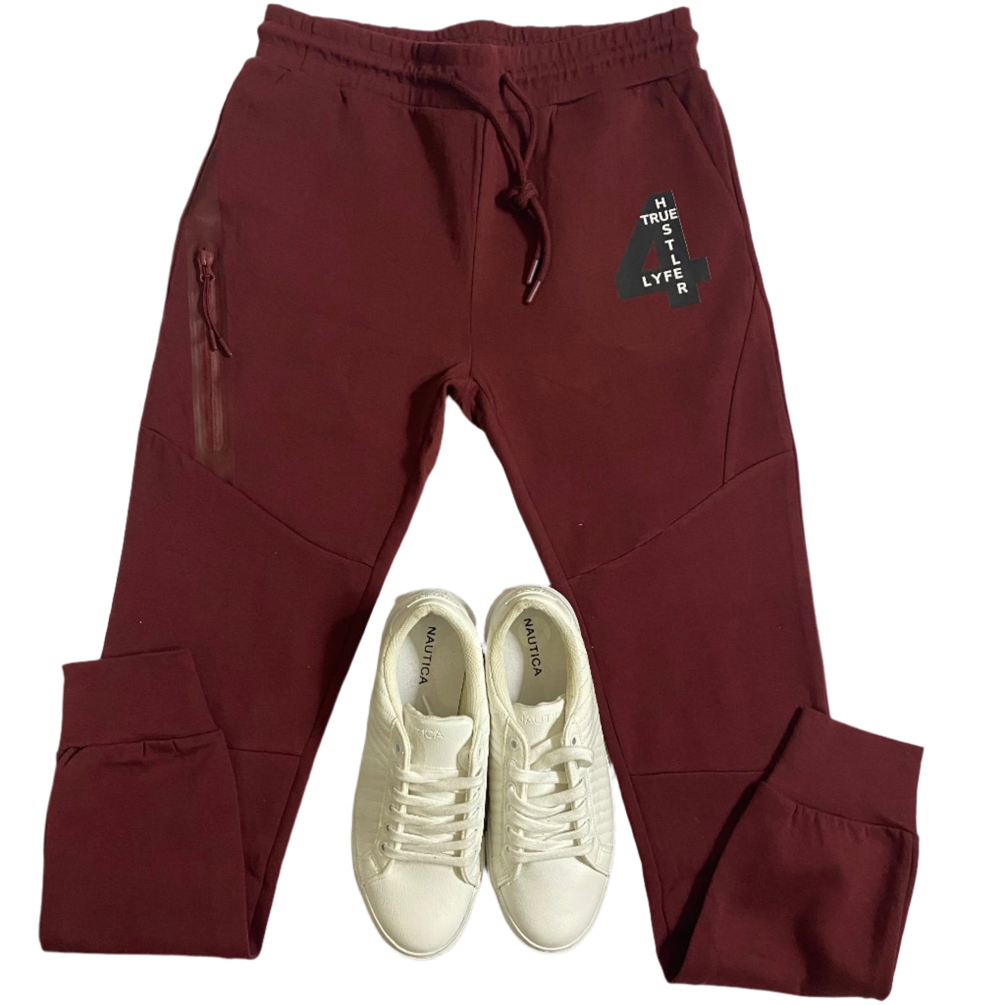 True Hustler 4 Lyfe "Street Vibes" 2-Piece Jogging Suit