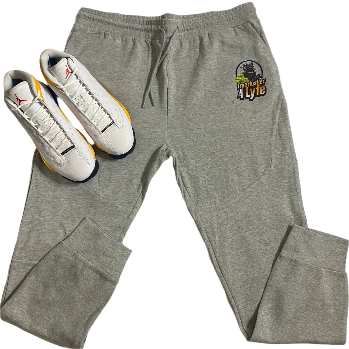 Light Grey TH4L "Original" Logo Tech Jogging Suit (2-Piece)