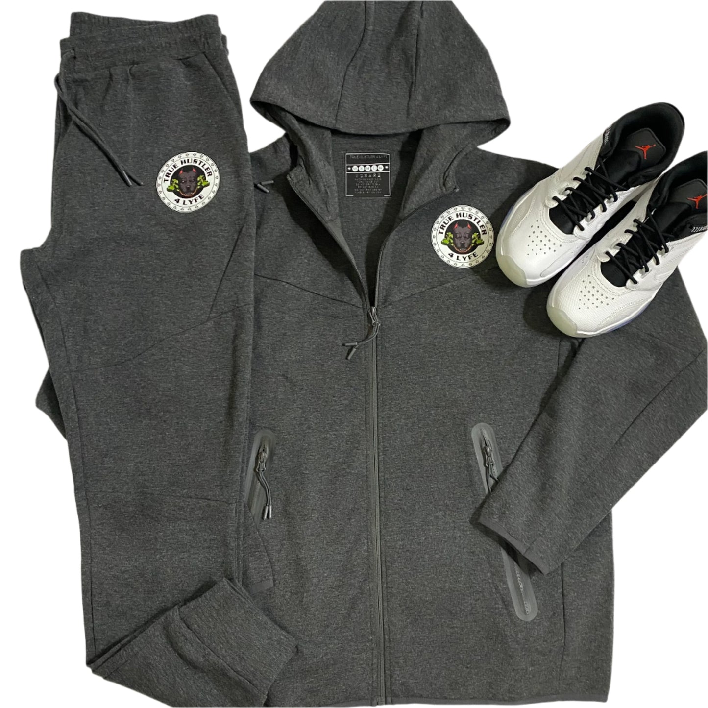 Grind Dark Grey Tech Jogging Suit (Unisex) – Limited Supply