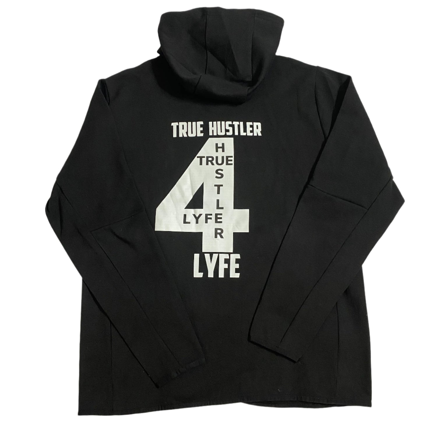 True Hustler 4 Lyfe Grey 2-Piece Tech Jogging Suit