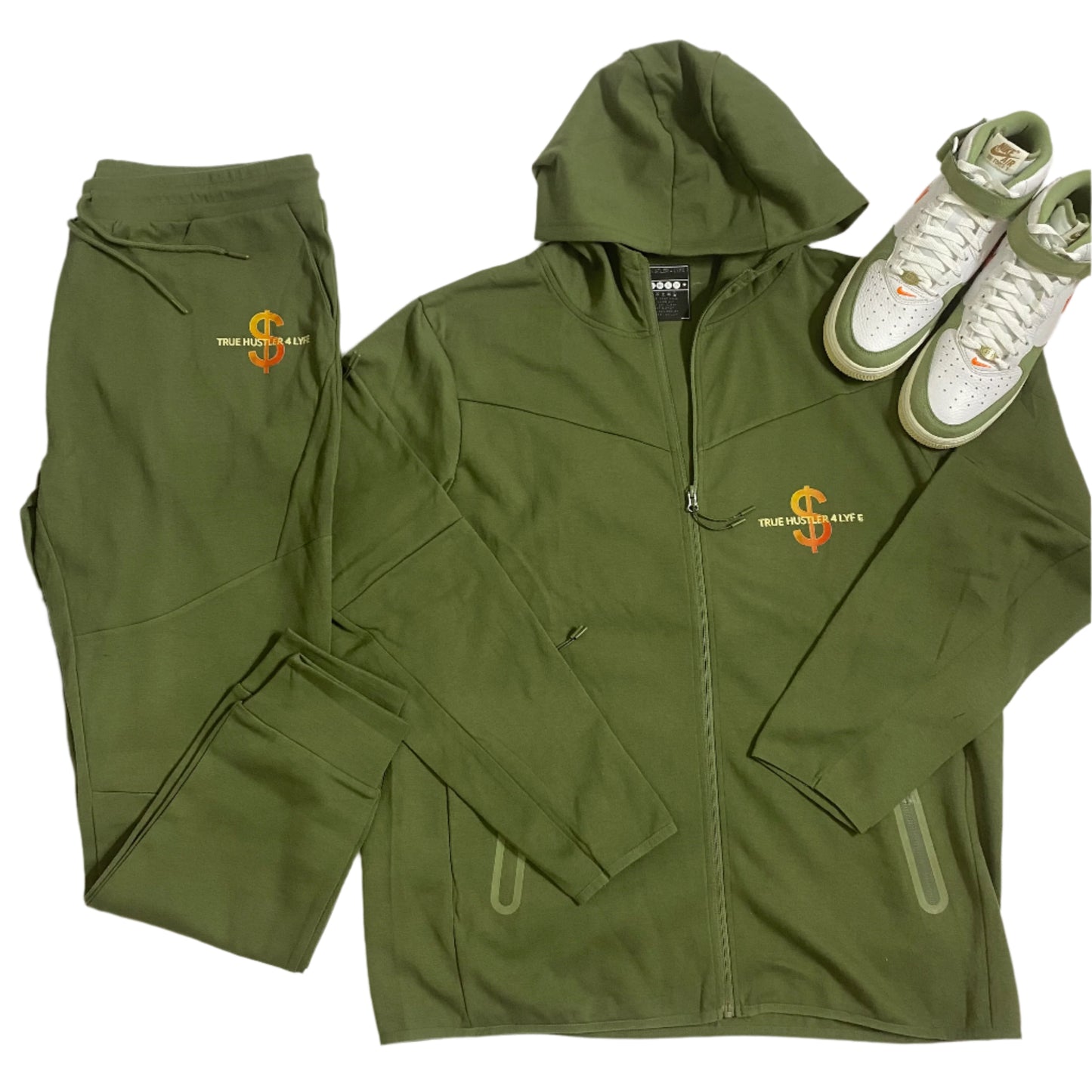 True Hustler 4 Lyfe "Tech Grind" 2-Piece Jogging Suit