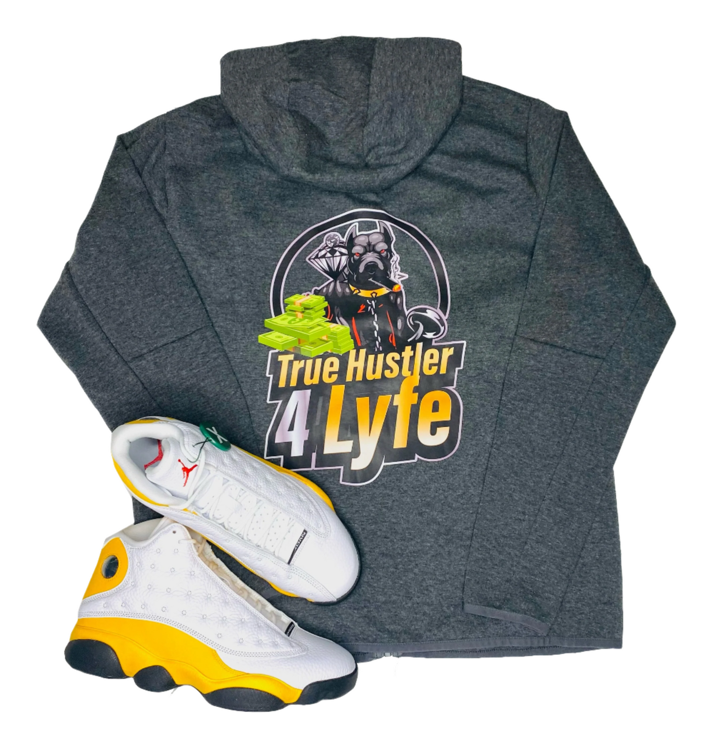 Dark Grey TH4L Jogging Suit – Original Logo
