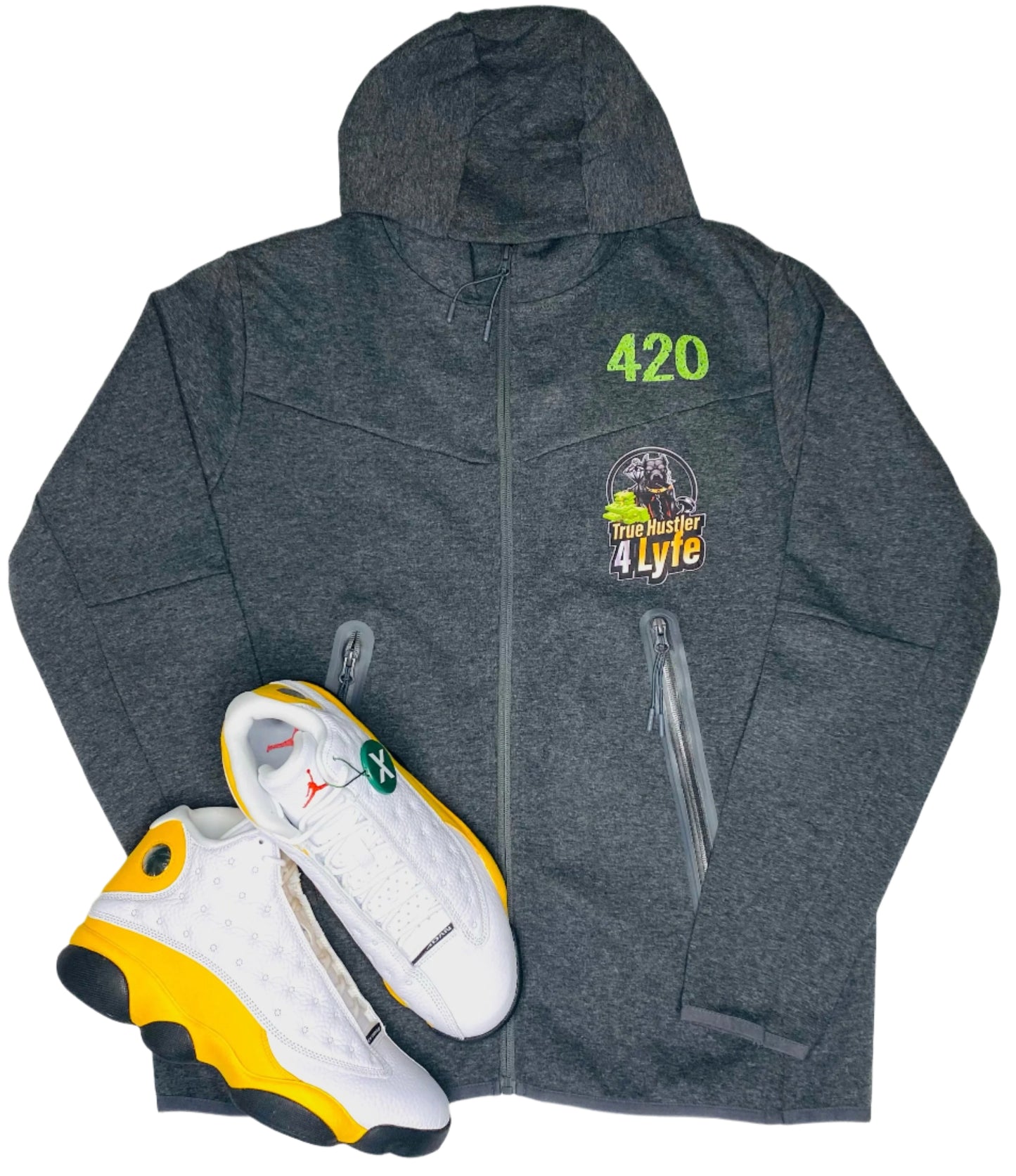 Dark Grey TH4L Jogging Suit – Original Logo