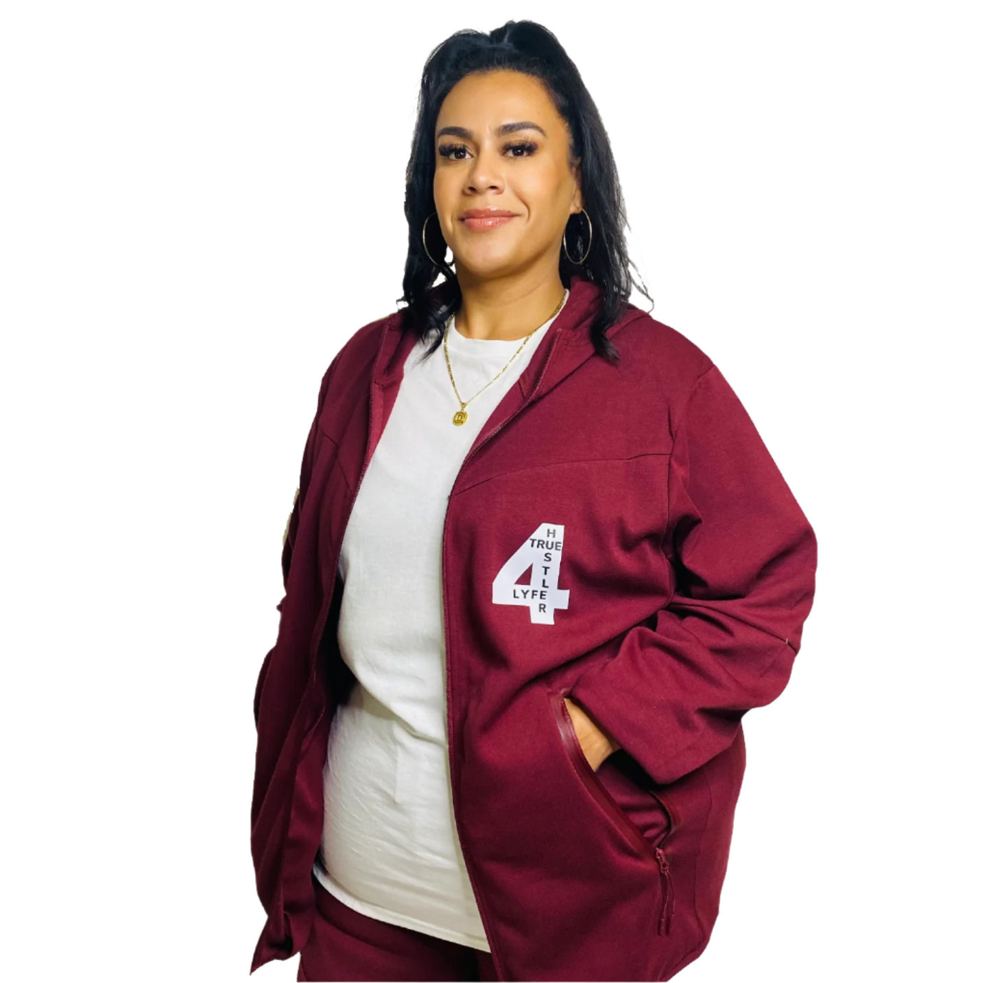 True Hustler 4 Lyfe "Urban Grind" 2-Piece Jogging Suit
