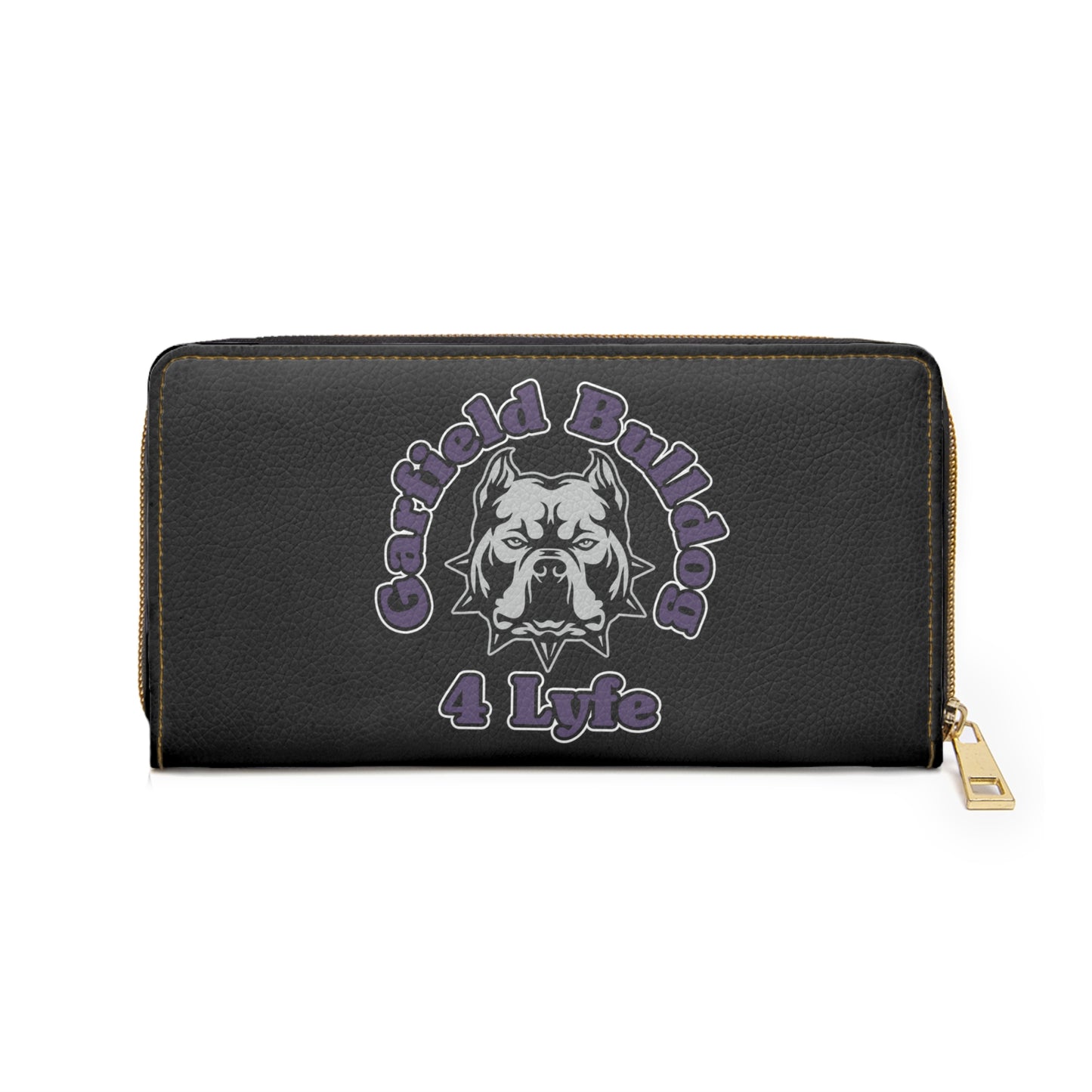 Garfield Bulldog 4 Lyfe Faux Leather Zipper Wallet