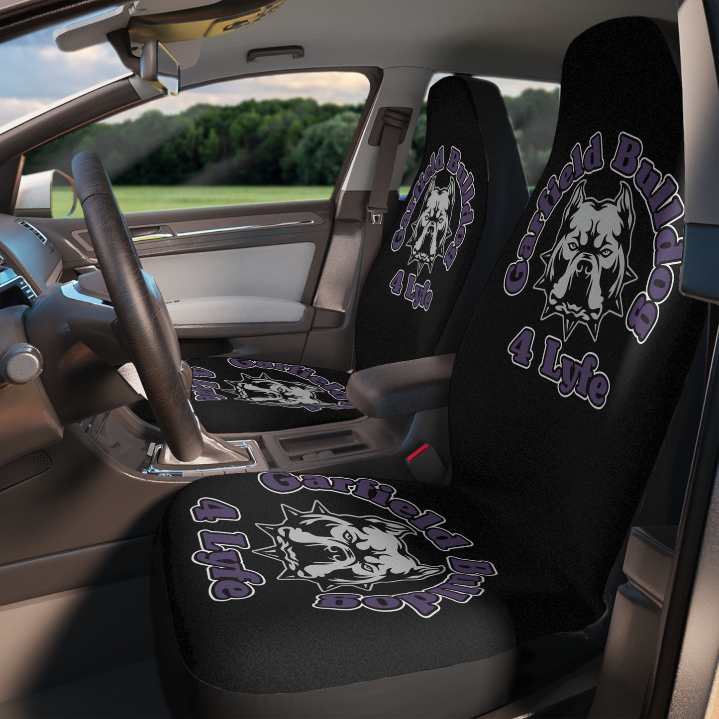 Garfield Bulldog 4 Lyfe Premium Car Seat Covers