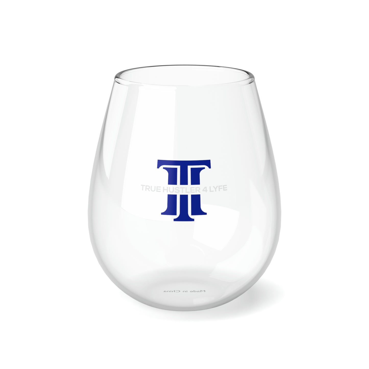 True Hustler 4 Lyfe Stemless Wine Glass, 11.75oz