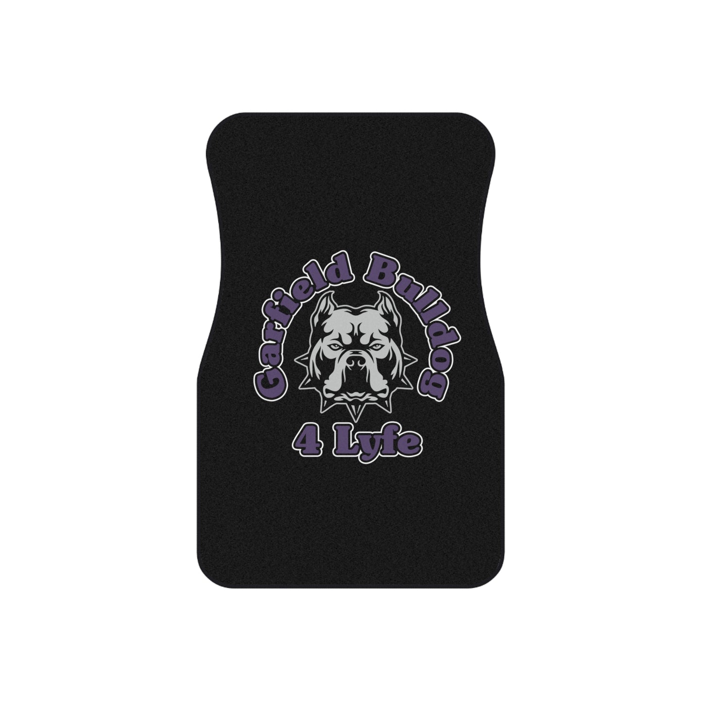 Garfield Bulldog 4 Lyfe Complete Set of Front and Rear Car Mats (Set of 4)