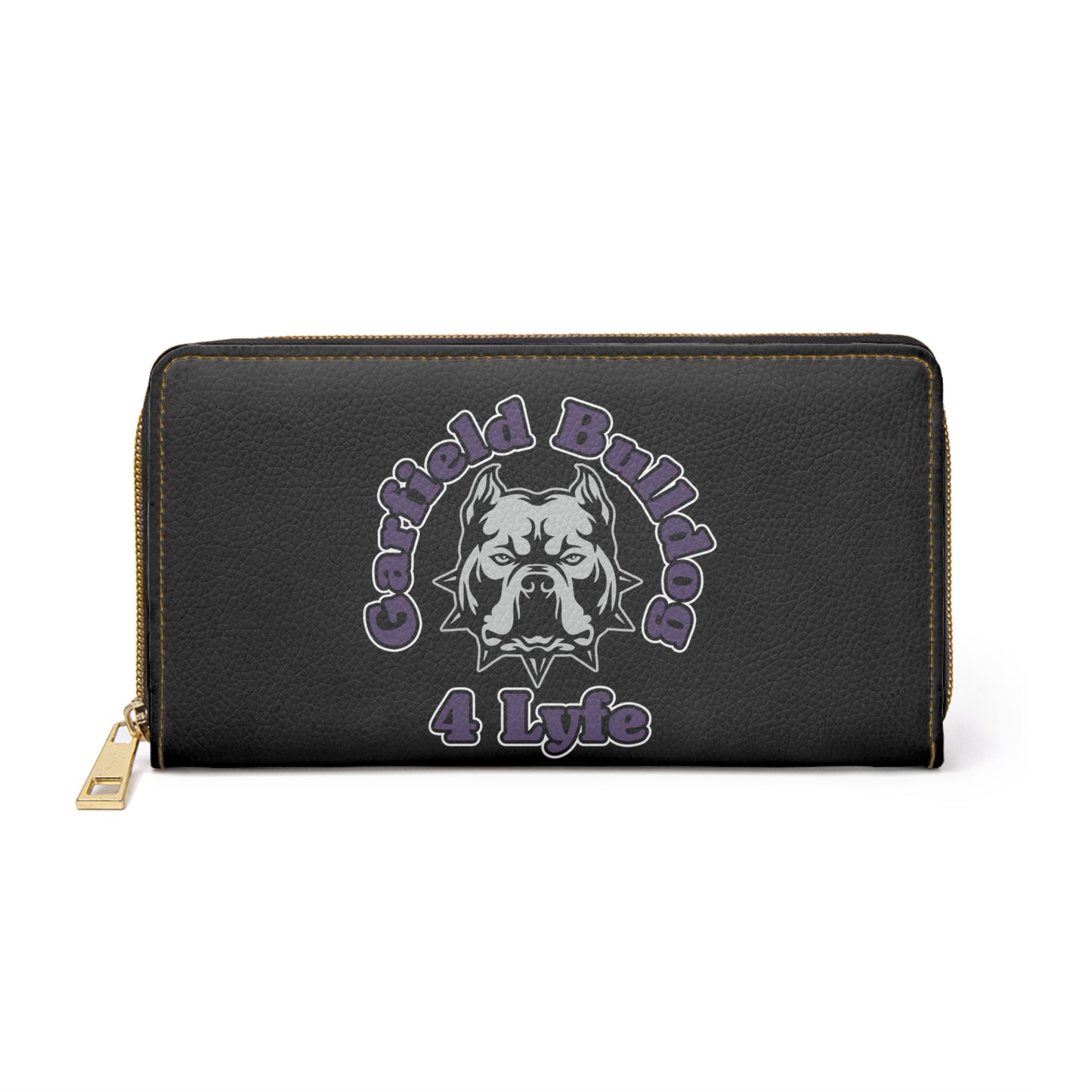 Garfield Bulldog 4 Lyfe Faux Leather Zipper Wallet