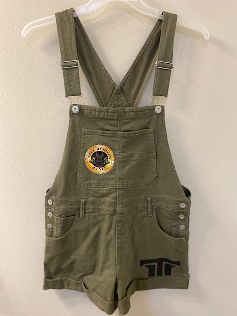 Tactical Edge TH4L Military Green Shortalls – Bold Utility Streetwear