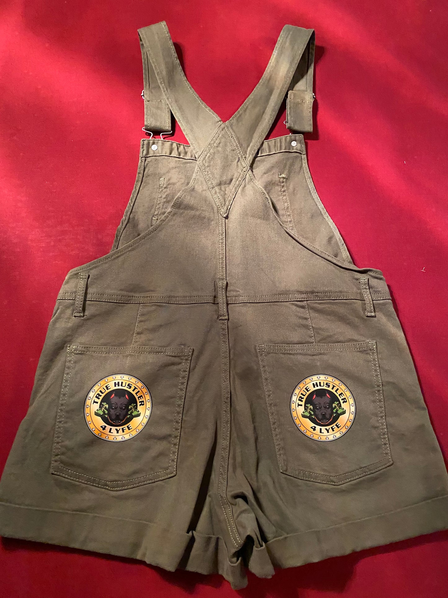 Commanding Style - TH4L Military Green Shortalls with Gold Logo
