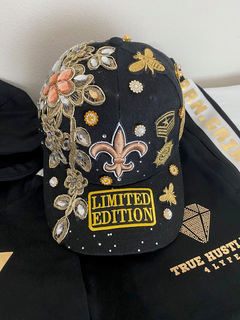 True Hustler 4 Lyfe NOLA Custom Hat – New Orleans Street Style Snapback | Urban Hustlewear Cap