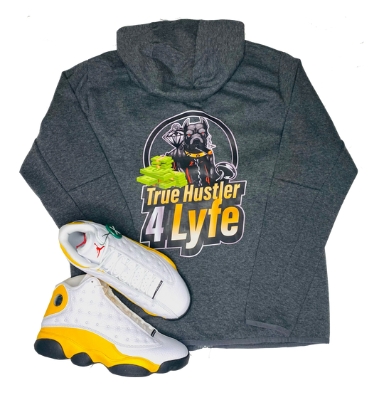 "Dark Grey TH4L Jogging Suit with Original Logo - 2-Piece Unisex Tracksuit"